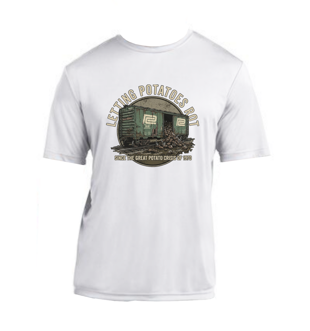 Letting Potatoes Rot - Performance T-Shirt