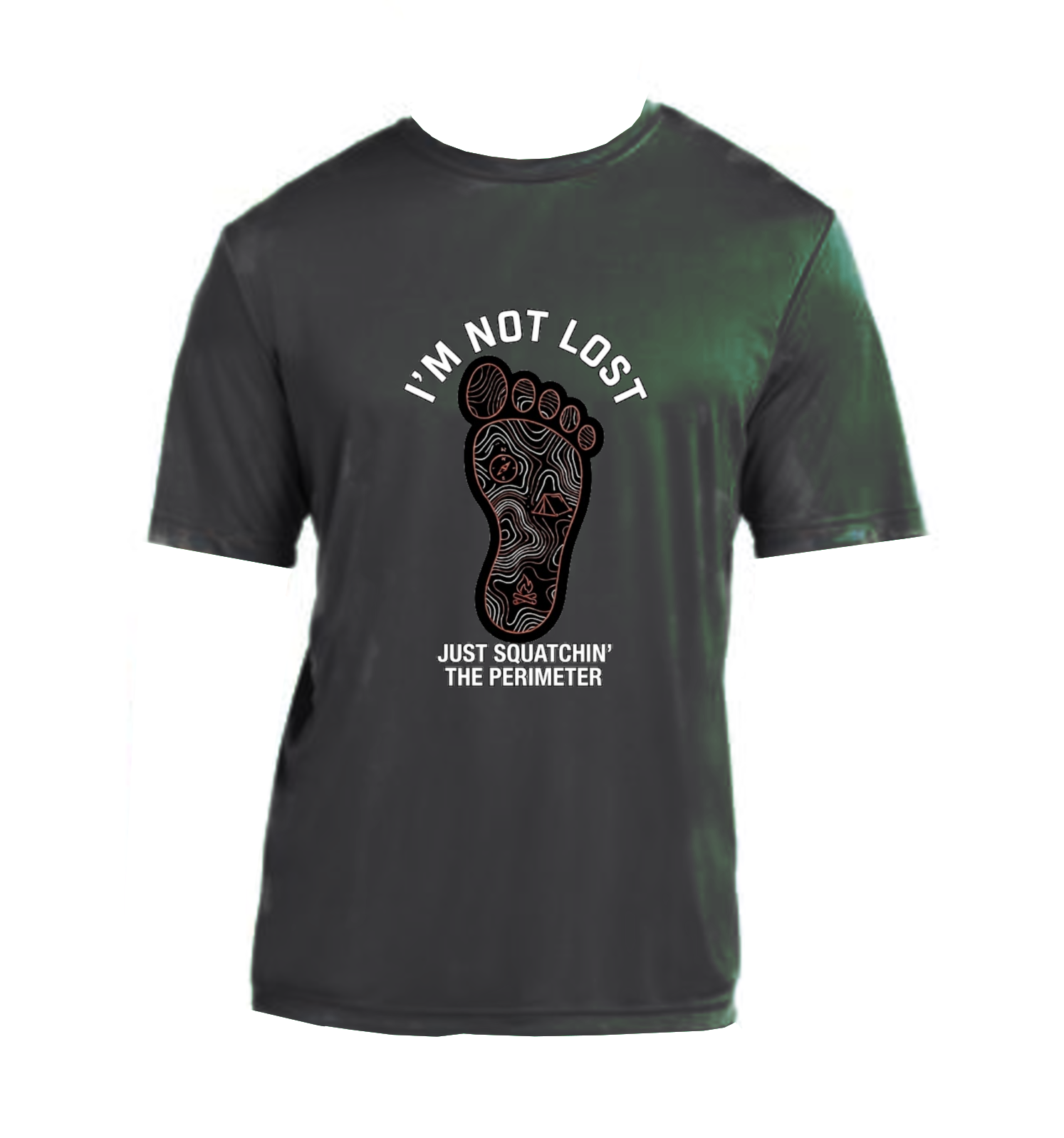 Squatchin' The Perimeter - Performance T-Shirt