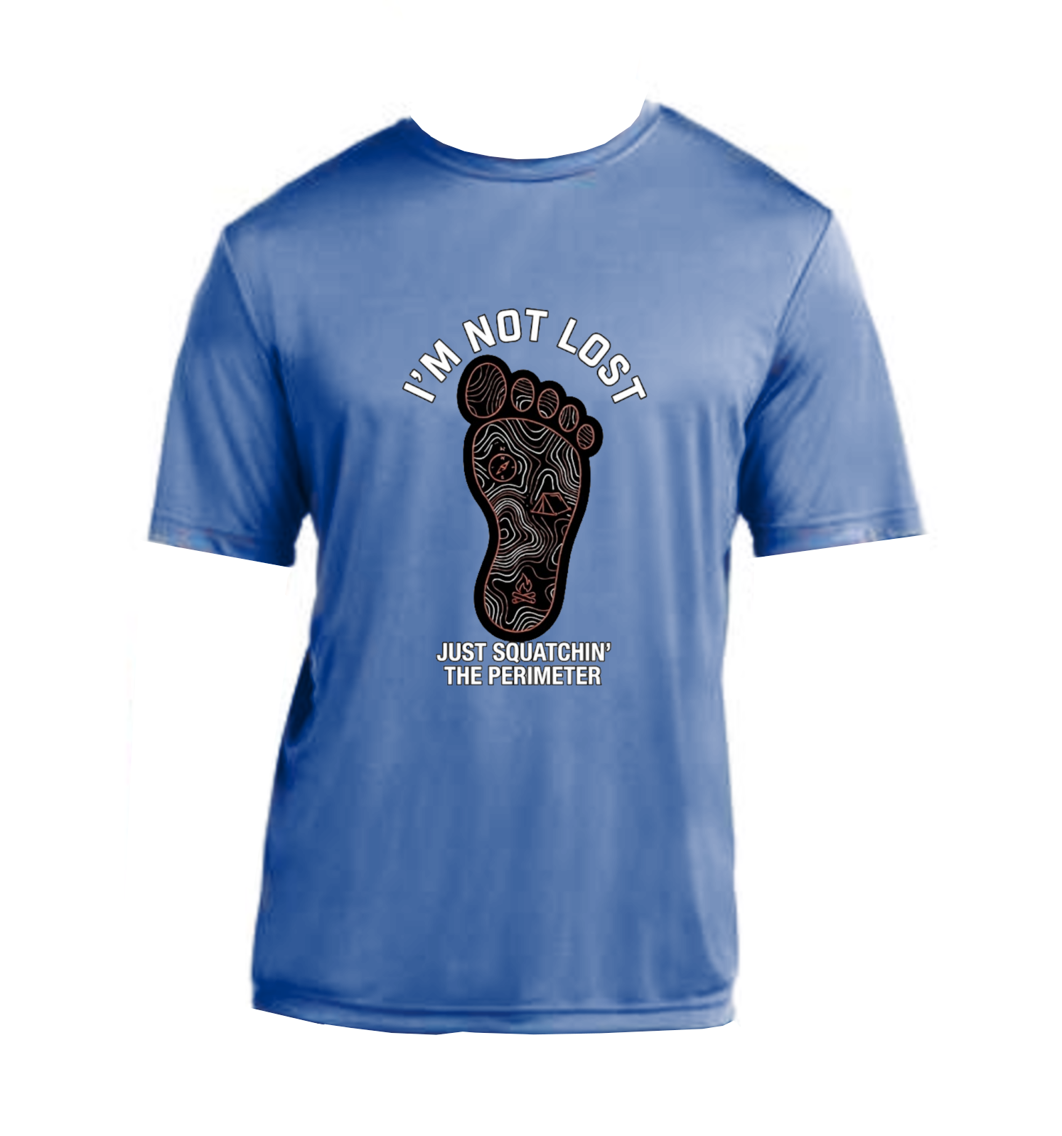 Squatchin' The Perimeter - Performance T-Shirt