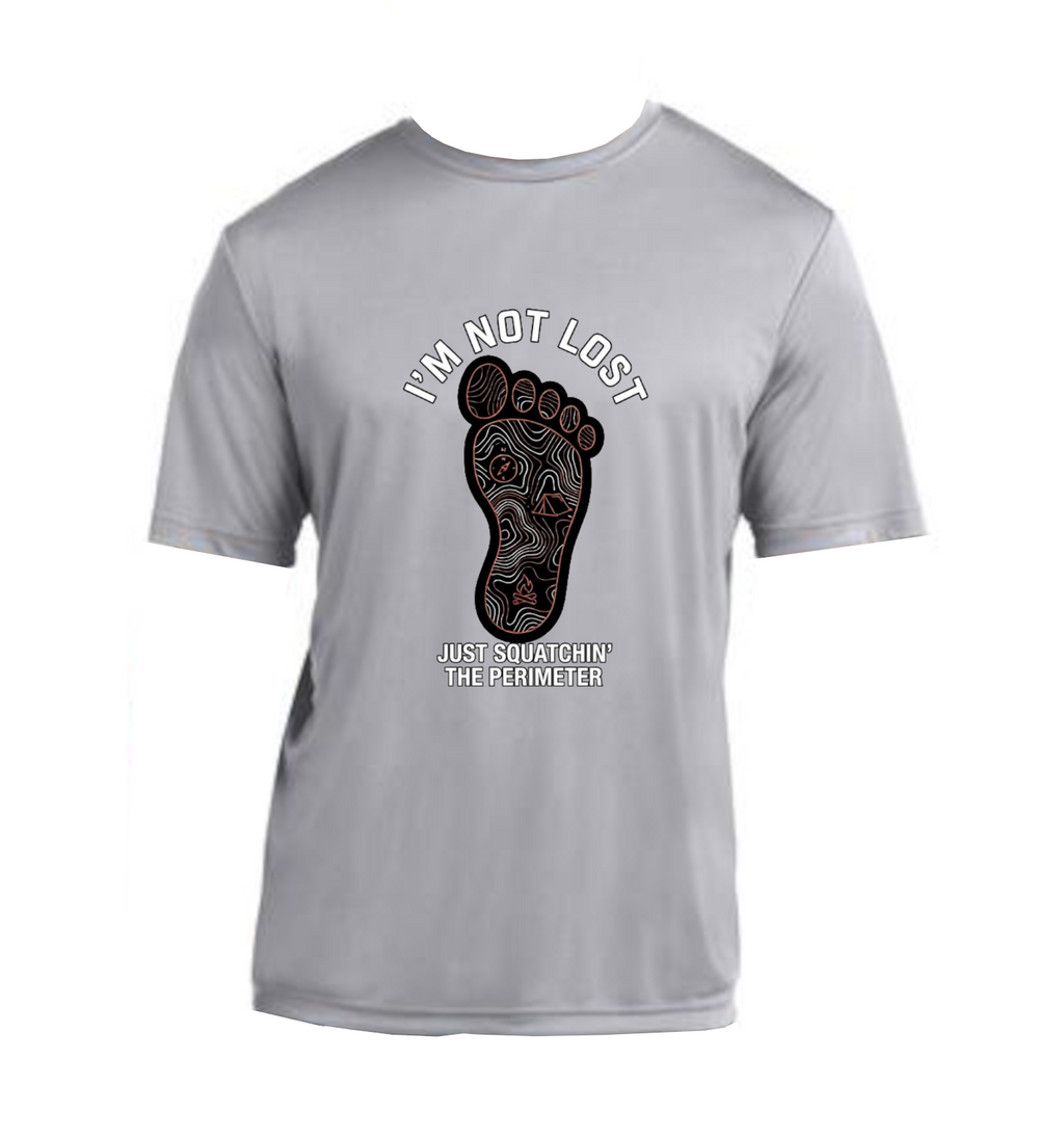 Squatchin' The Perimeter - Performance T-Shirt