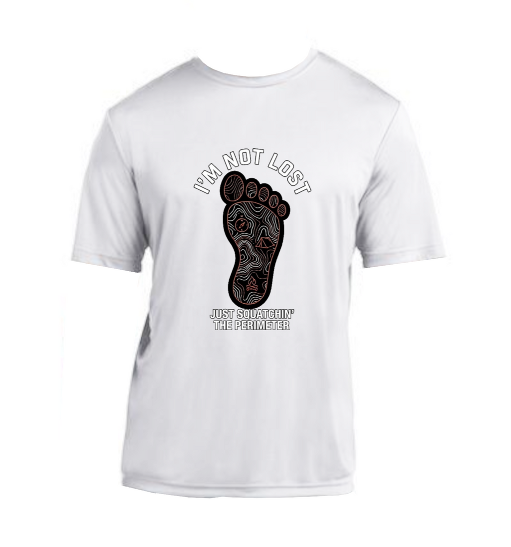 Squatchin' The Perimeter - Performance T-Shirt