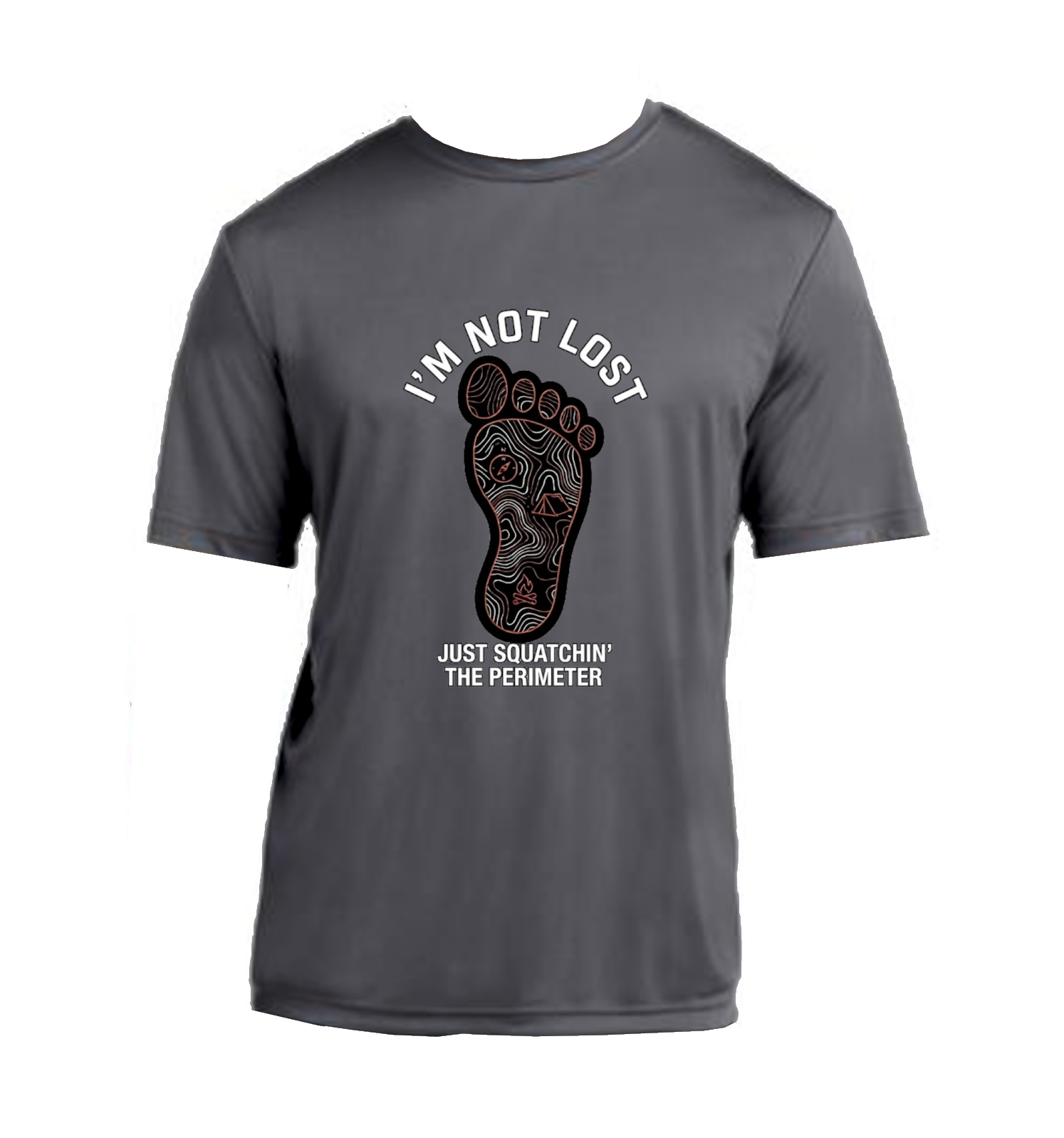Squatchin' The Perimeter - Performance T-Shirt